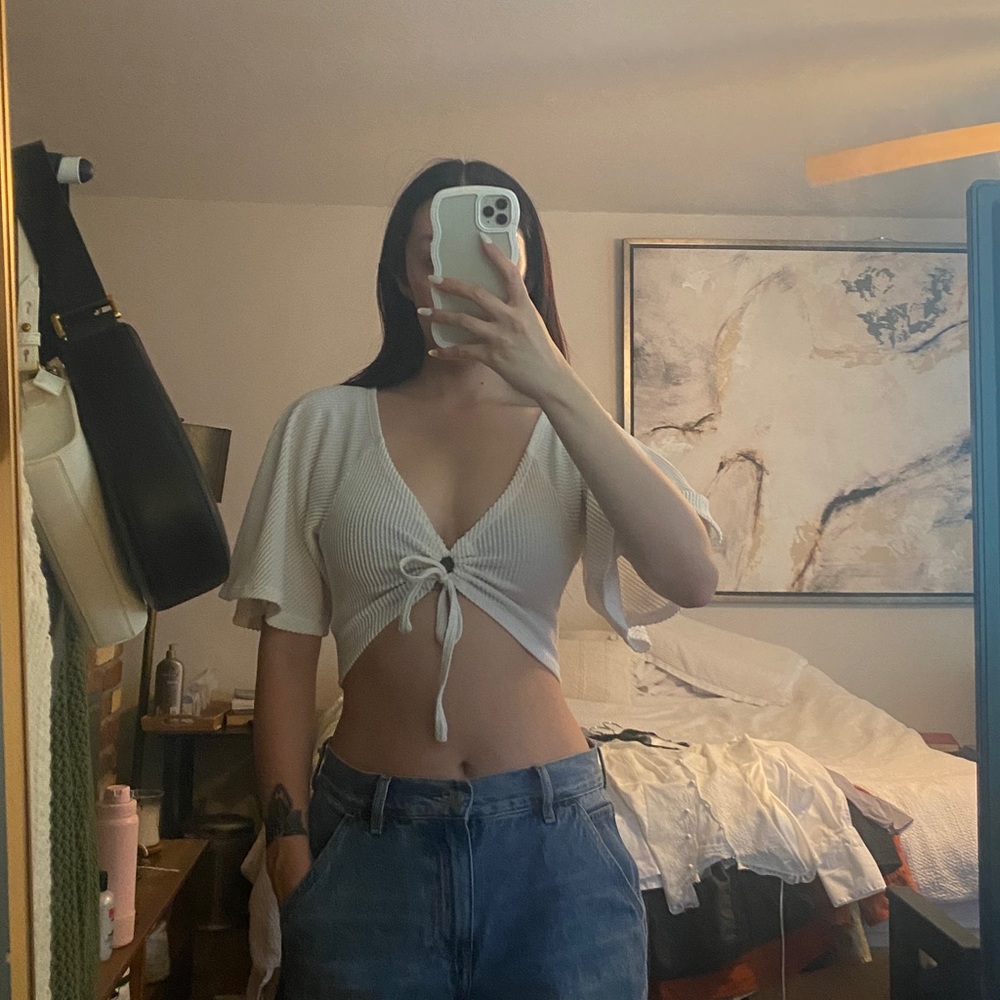 Urban Outfitters O-Ring Crop Top